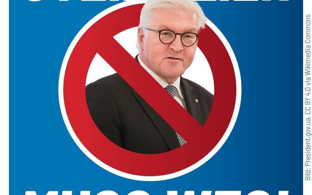 Steinmeier ist nicht unser Bundespräsident!