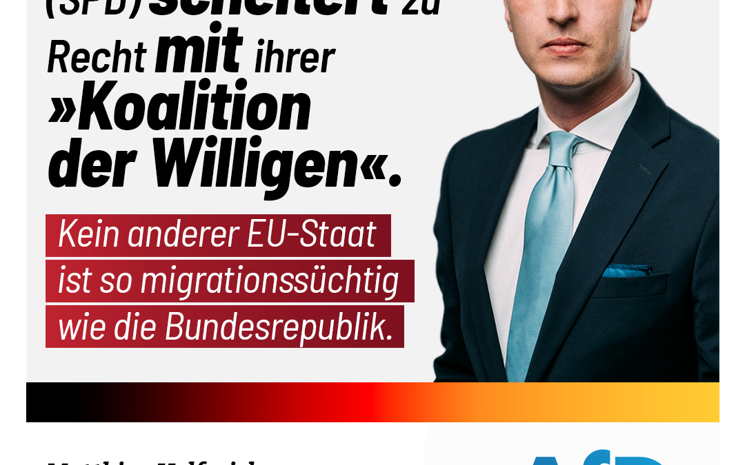 Innenministerin Faeser (SPD) scheitert europaweit!