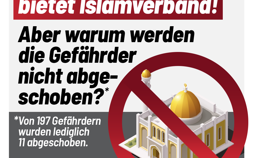 Dortmunder Moscheeverein wird verboten – Gefährder bleiben unter uns!