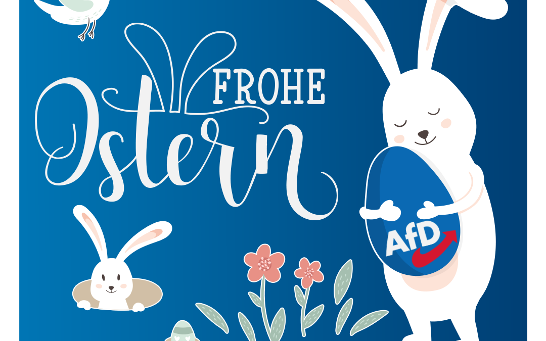 Ich wünsche Euch frohe Ostern!