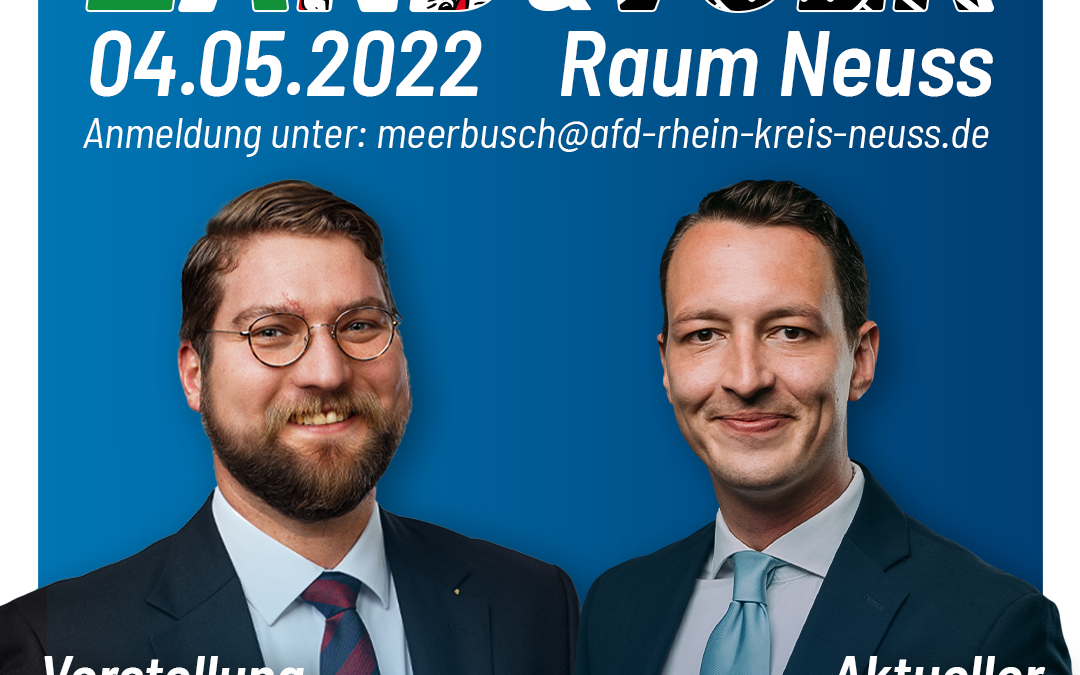 Vortragsabend: Land & Volk am 04.05. im Raum Neuss