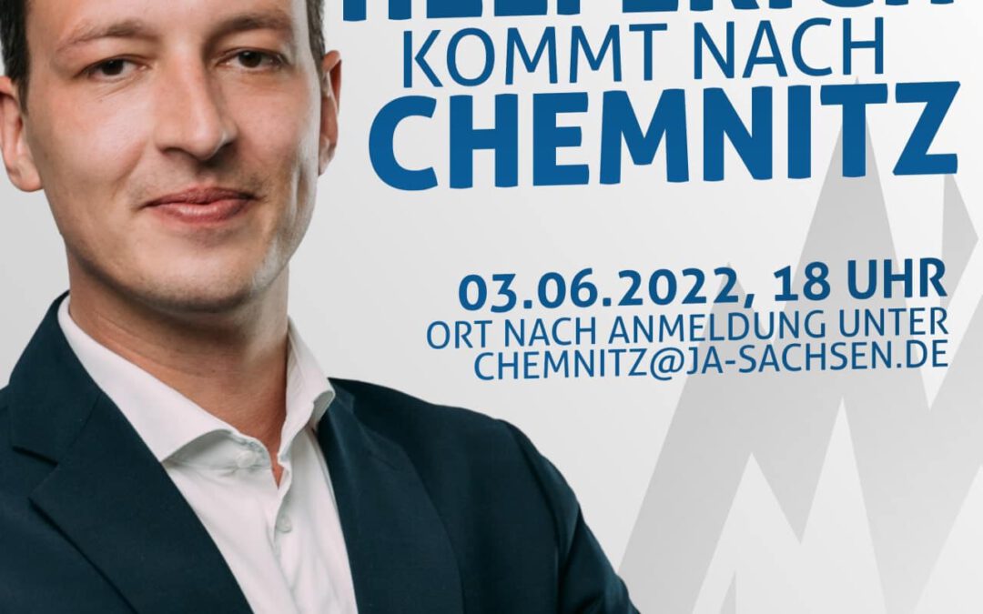 Ich komme nach Chemnitz