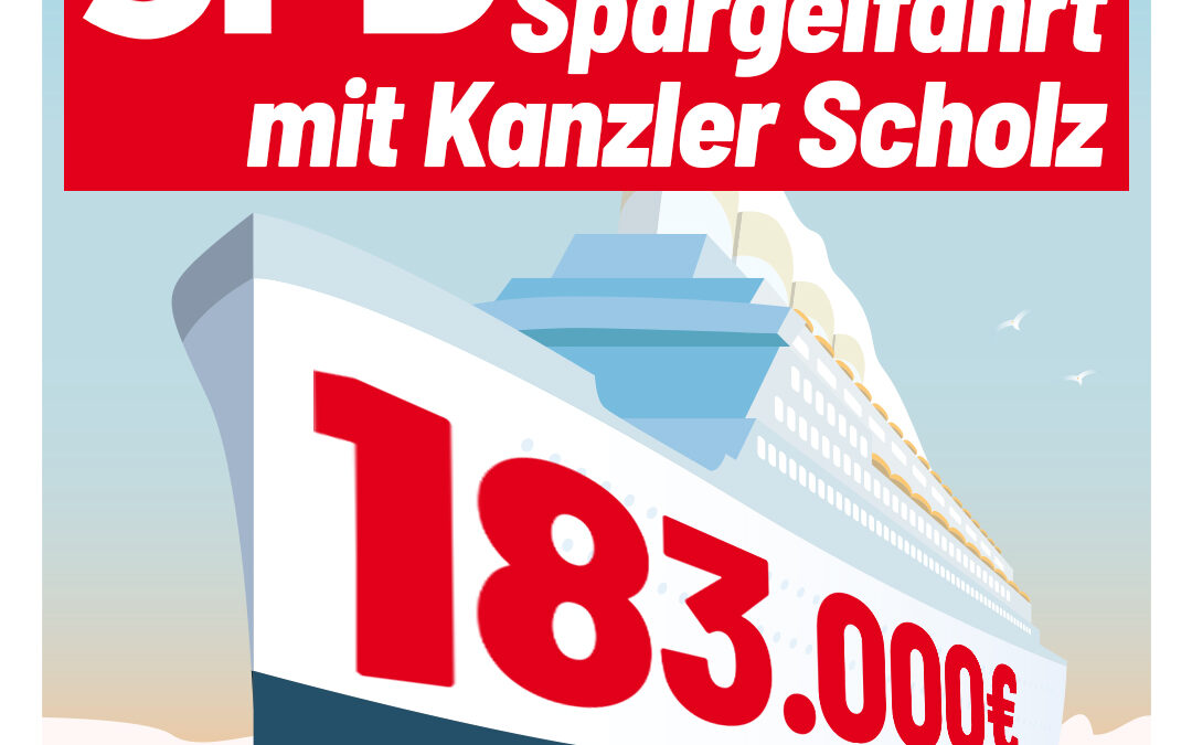 Partei der »Arbeiter« kassiert für Spargelessen mit Kanzler ab!