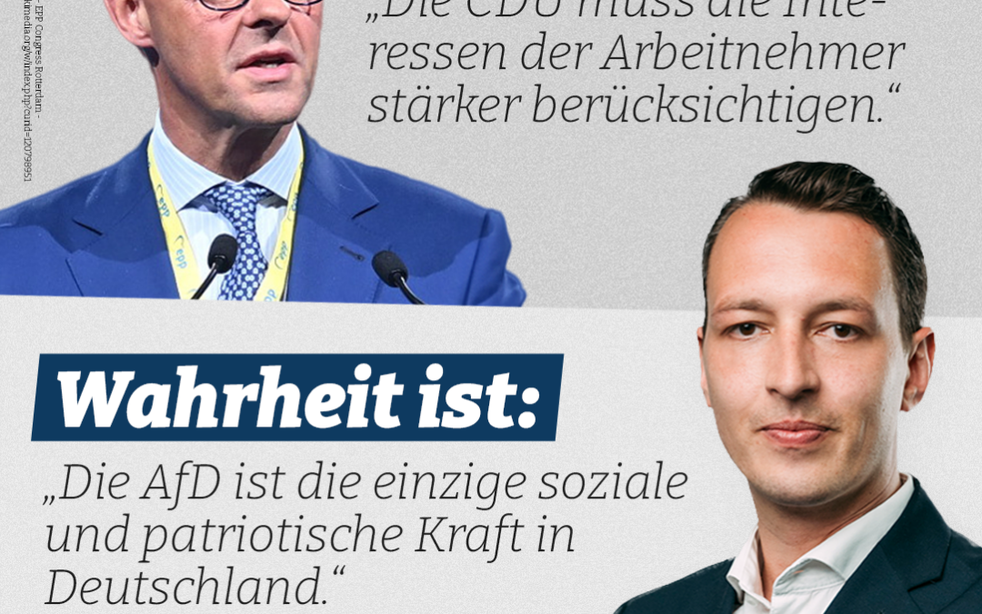 Merz will CDU „sozialer gestalten“…