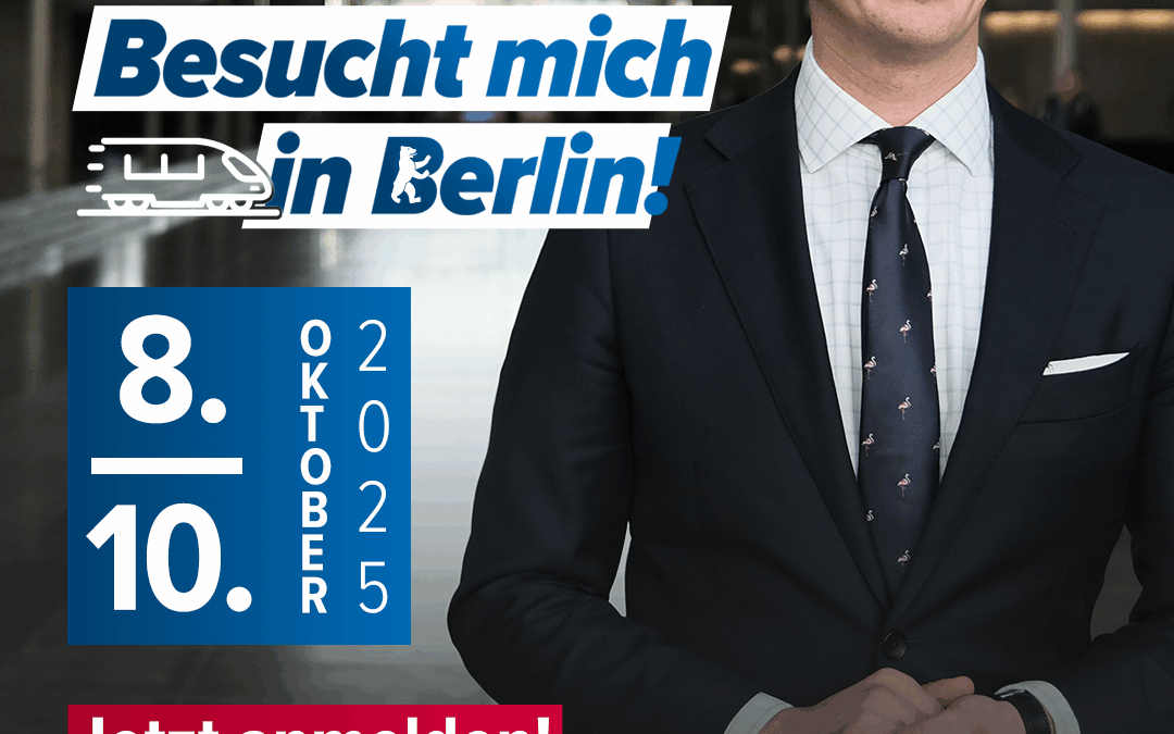 🚅 Jetzt für die letzte Besucherfahrt 2025 anmelden!