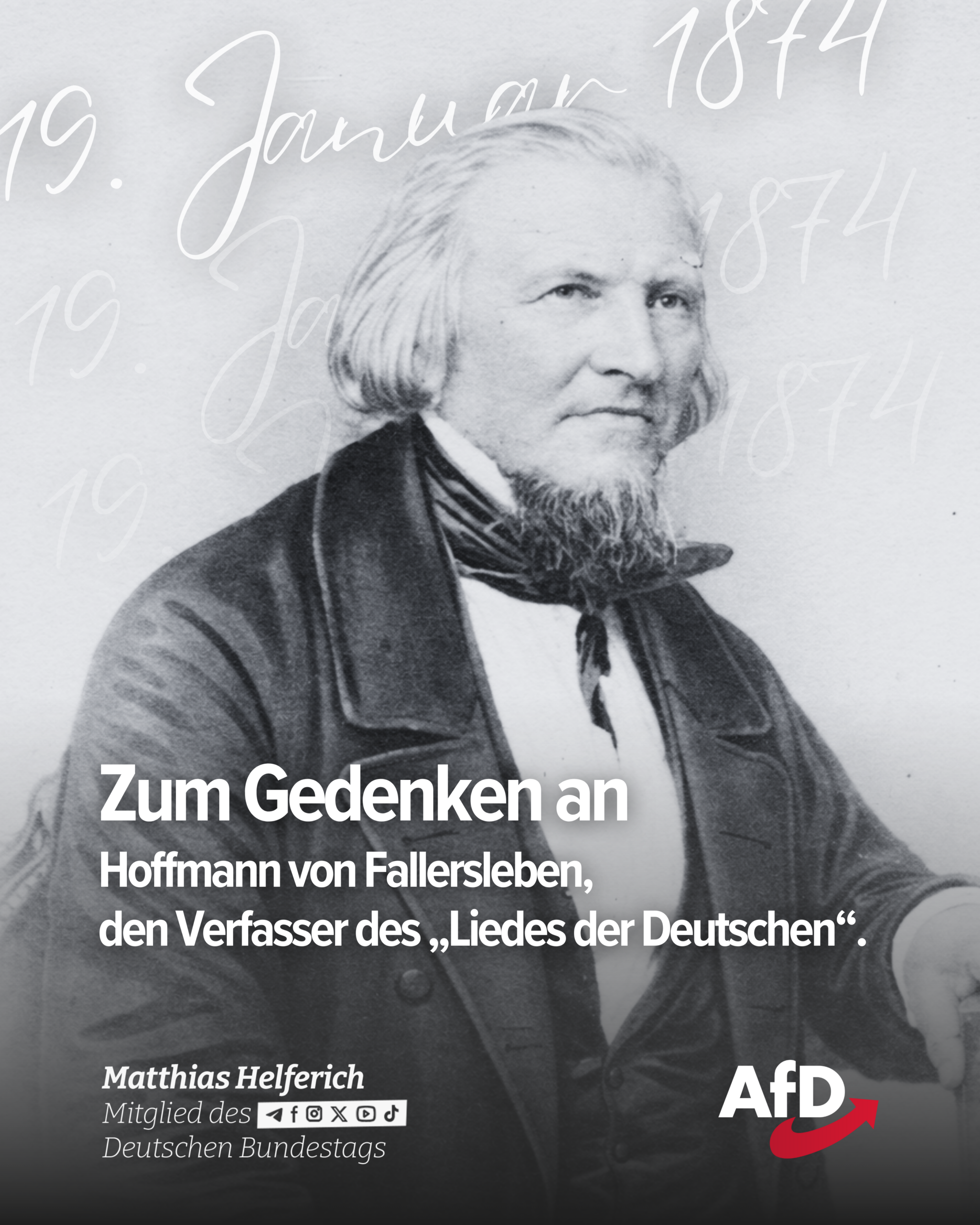 Verfasser des Liedes der Deutschen