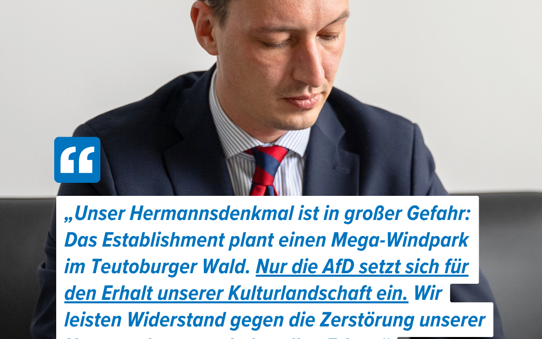 Unser Hermannsdenkmal ist in großer Gefahr!