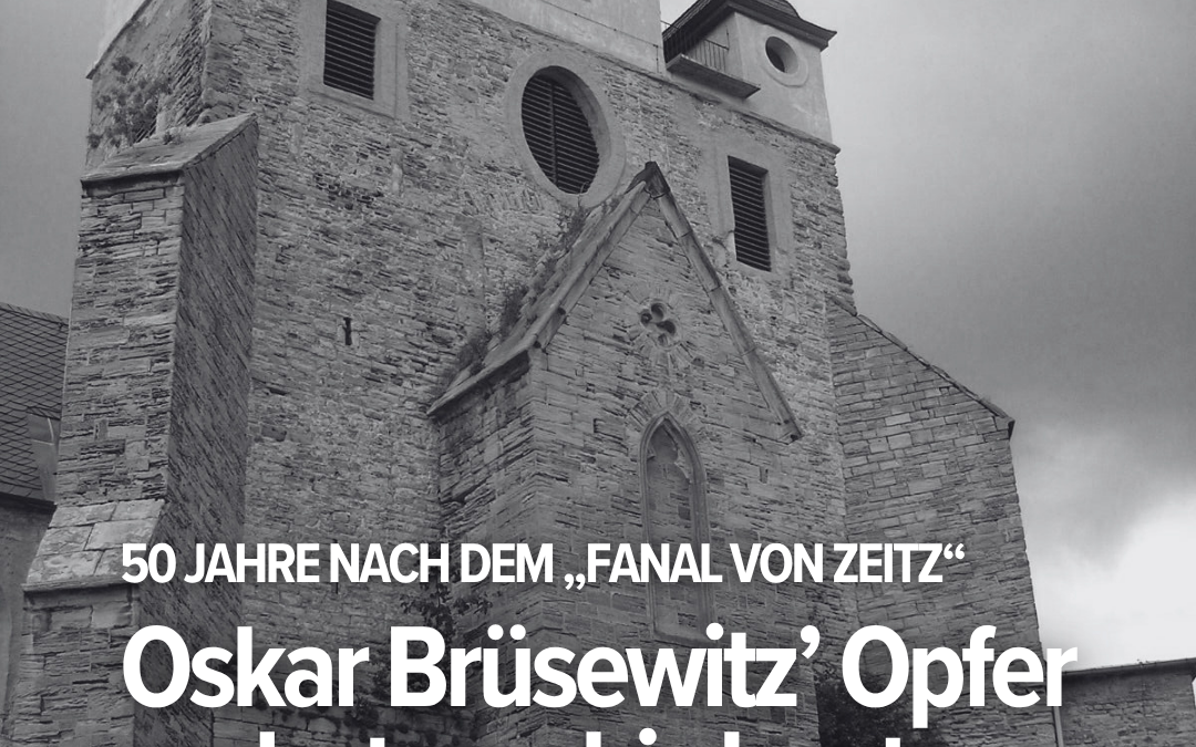 Das Fanal von Zeitz lässt uns auch 50 Jahre später noch den Atem stocken