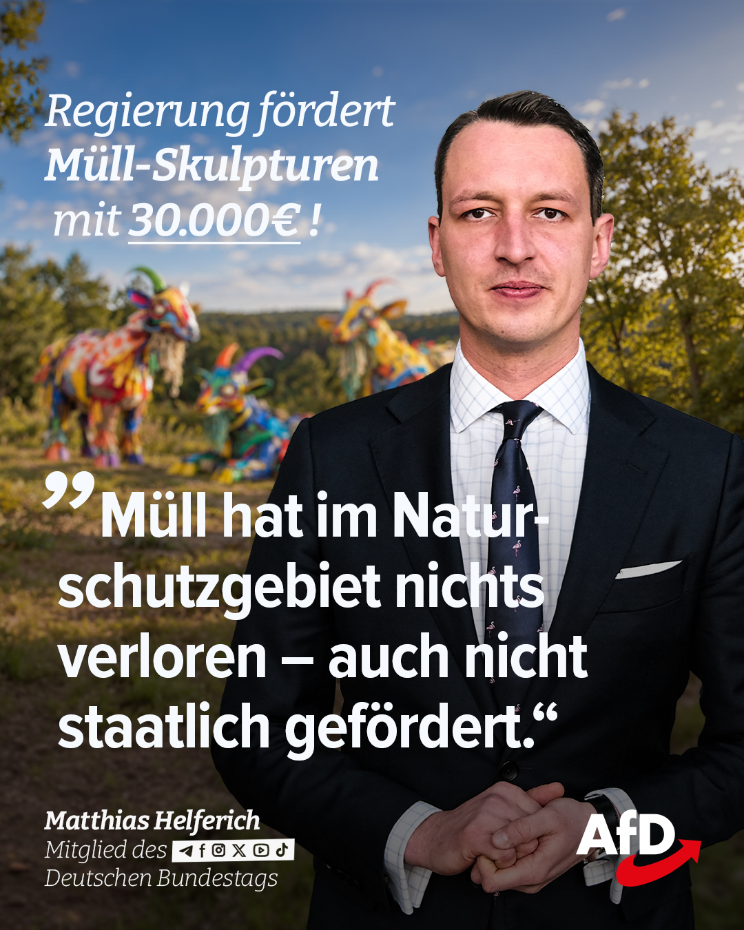 Müllskulpturen